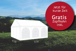 Festzelt – 6 x 6m